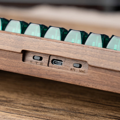 75 Percent Wireless Mechanical Keyboard RGB Hot Swappable