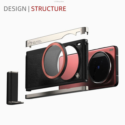 Retro Photography Phone Case Kit with Macro Lens