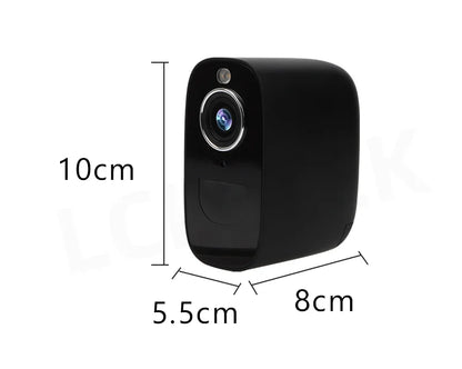 4MP 4G Wireless Outdoor Security Camera with 32GB Storage