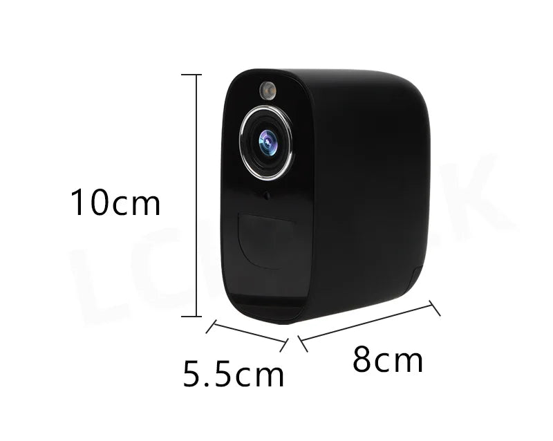 4MP 4G Smart Outdoor Surveillance Camera with 128GB Card