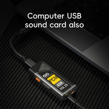 USB DAC Headphone Amp Dual DAC DSD512 MQA 245mW