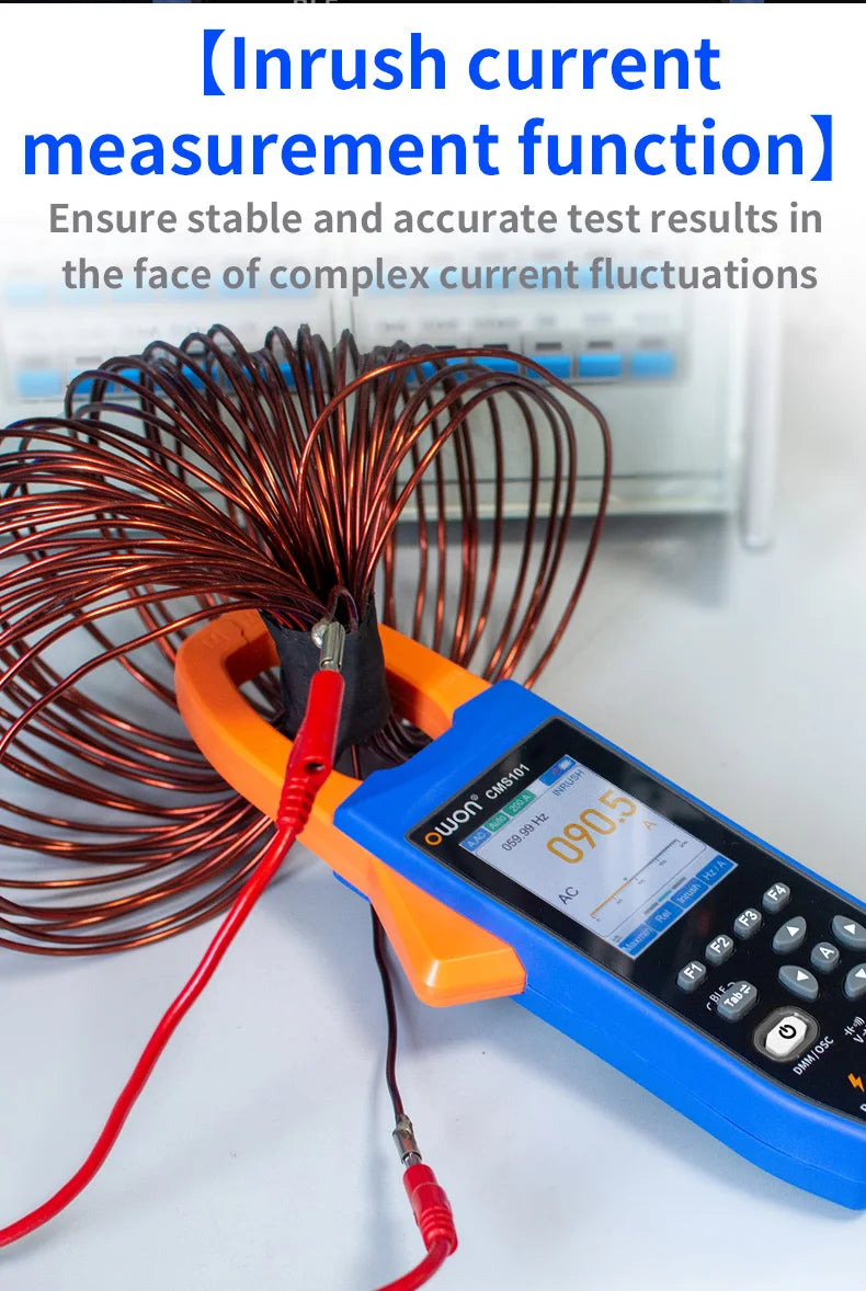 Digital Clamp Ammeter 1000A AC DC Multimeter