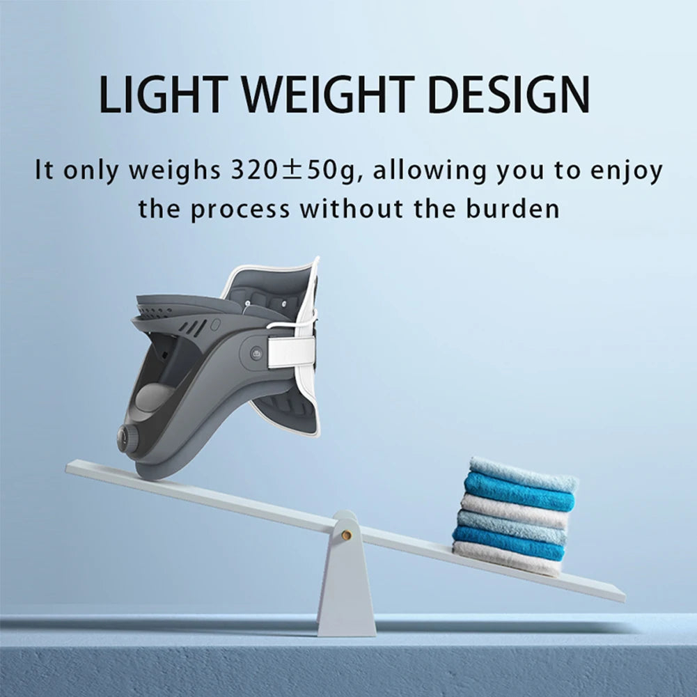 Portable Neck Traction Device for Spine Alignment and Relief