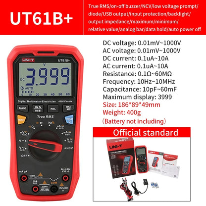 Accurate UT61B Plus Electrical Multimeter for Home & Workshop