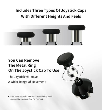 PS5 Controller TMR Joystick 720 5-Pair Set
