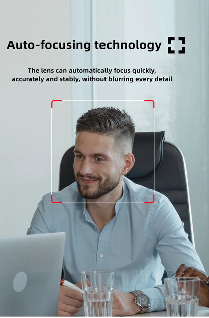 4K 20X Zoom PTZ Camera for Business and Streaming