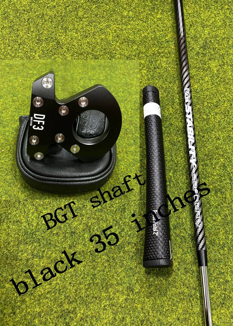 Black Right-Hand Golf Putter 35in BGT Shaft