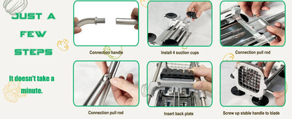 Heavy Duty Stainless Steel French Fry Cutter