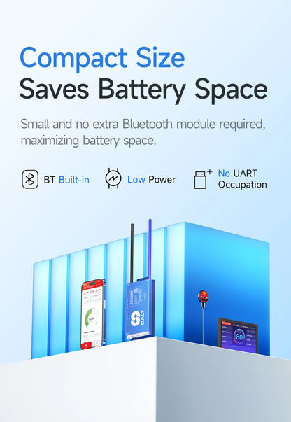 150A Smart 8-17S Battery Management System