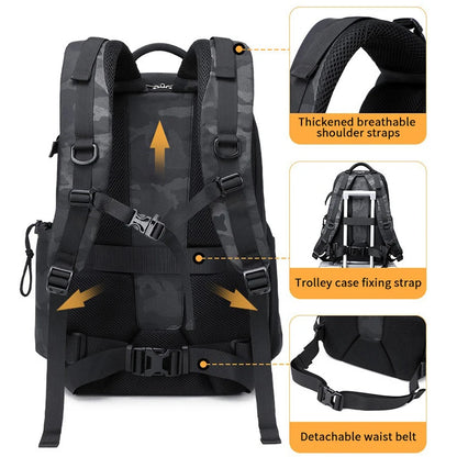 Portable Canvas Camera Bag for DSLR and Accessories Orange