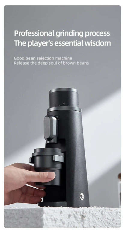 48mm Titanium Burr Coffee Grinder White Ti