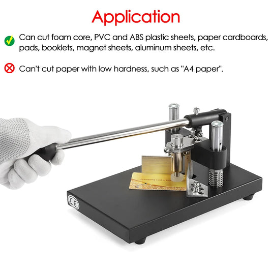 Heavy Duty Metal Corner Rounder Cutter R6 R10 Manual Machine