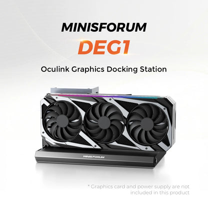 External Graphics Card Dock for RTX 4090 and RX 7900 XTX