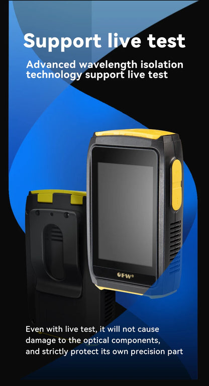 Portable Optical Reflectometer 20dB Fibre Tester with iOLA