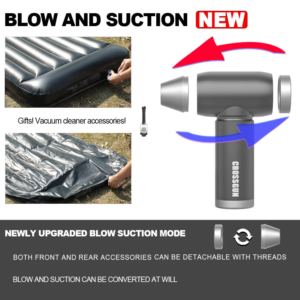 Rechargeable Portable Turbo Jet Air Duster Blower