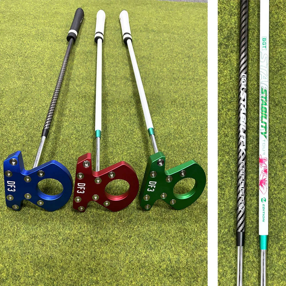 Red 35in Golf Putter Zero Torque Right-Handed