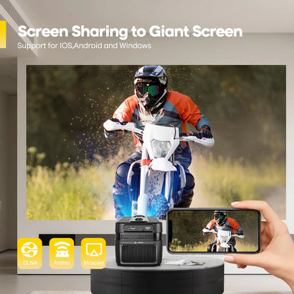 Ultra Short Throw Projector 1080p 8K Support 900 ANSI
