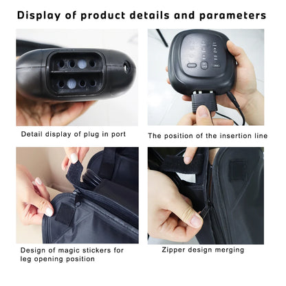 Air Compression Leg Massager for Circulation and Recovery