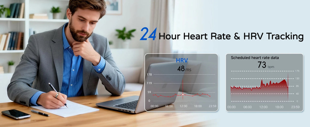 Smart Ring with AI Analysis Fitness and Sleep Tracking