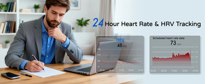 Smart Ring with AI Analysis Fitness and Sleep Tracking