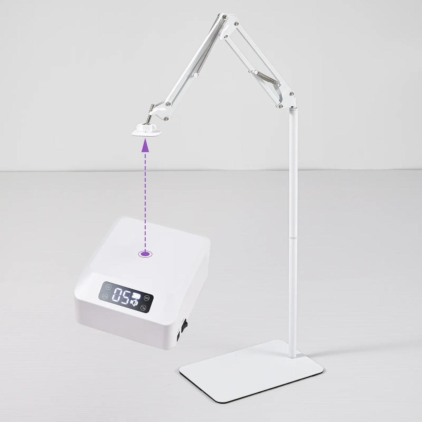 48W Pedicure UV LED Lamp Rechargeable Gel Nail Dryer