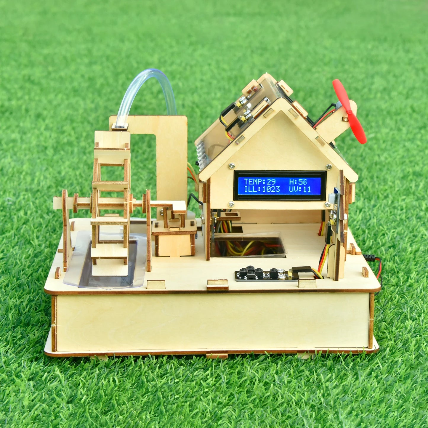 Eco-Friendly Smart House Electronics Kit for Arduino Programming