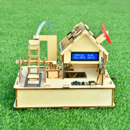 Eco-Friendly Smart House Electronics Kit for Arduino Programming