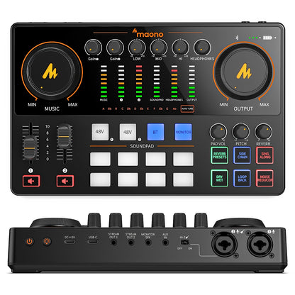 Portable Podcast Mixer Gen2 with Dual XLR and Pro Preamp
