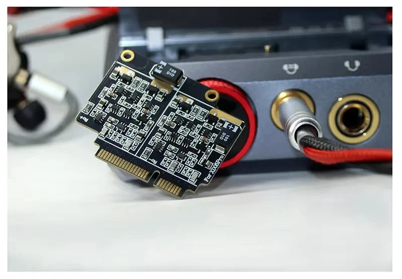 Fully Balanced Audio Card for Portable Headphone Amplifier