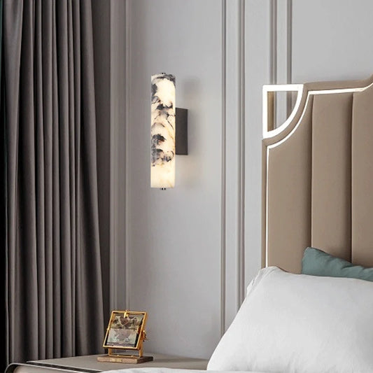 Luxury Marble Wall Lamp Nature White Modern Home Lighting