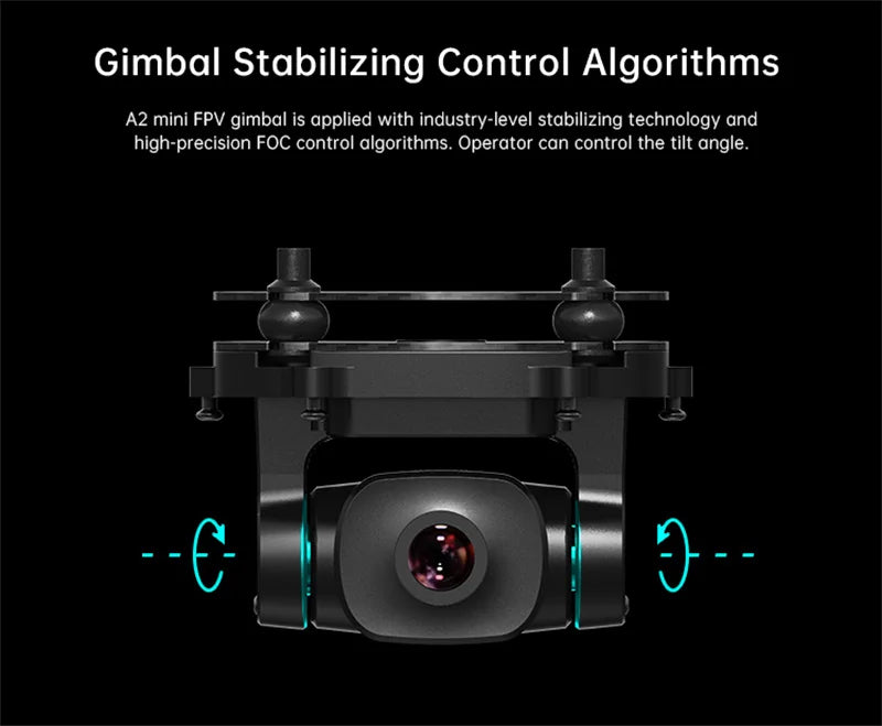 Mini Ultra-Wide FPV Gimbal Camera with Night Vision