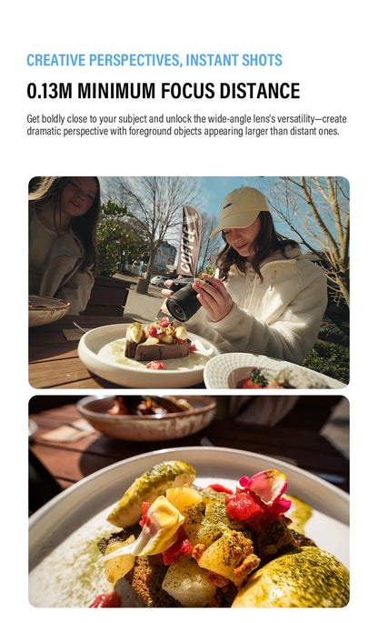 9mm F2.8 Autofocus Ultra-Wide APS-C Lens for Sony E
