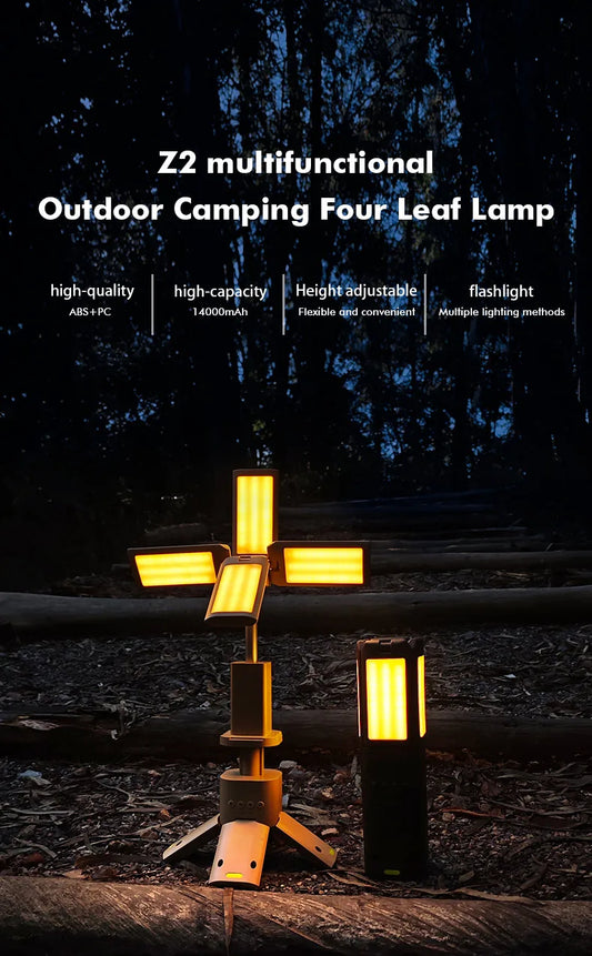 Telescopic Super Bright Lantern with Magnetic Base 14000mAh