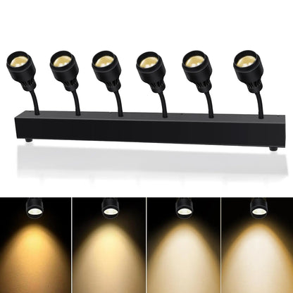 6X20W LED Stage Spot Light with Manual Zoom