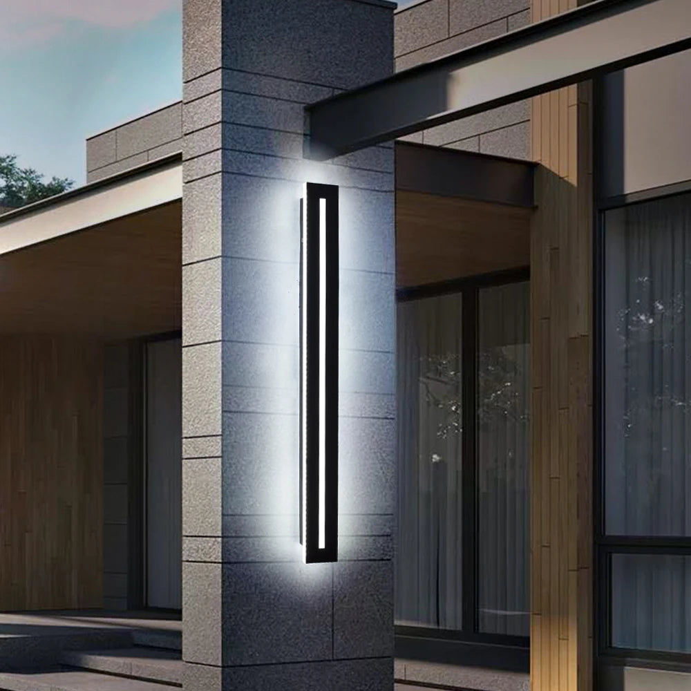 Cold White 120 cm LED Wall Sconce Outdoor 48 W Waterproof