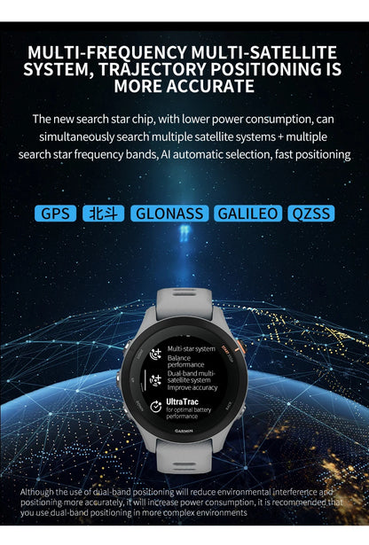 Professional Running Smartwatch with Triathlon Tracking