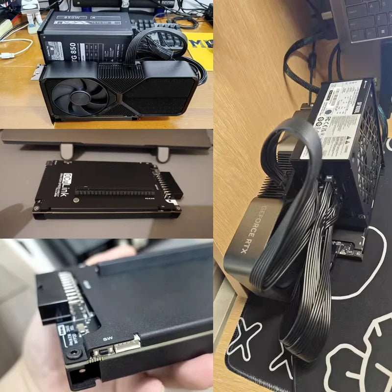 OCuLink External Graphics Card Dock PCIe 4.0 x4