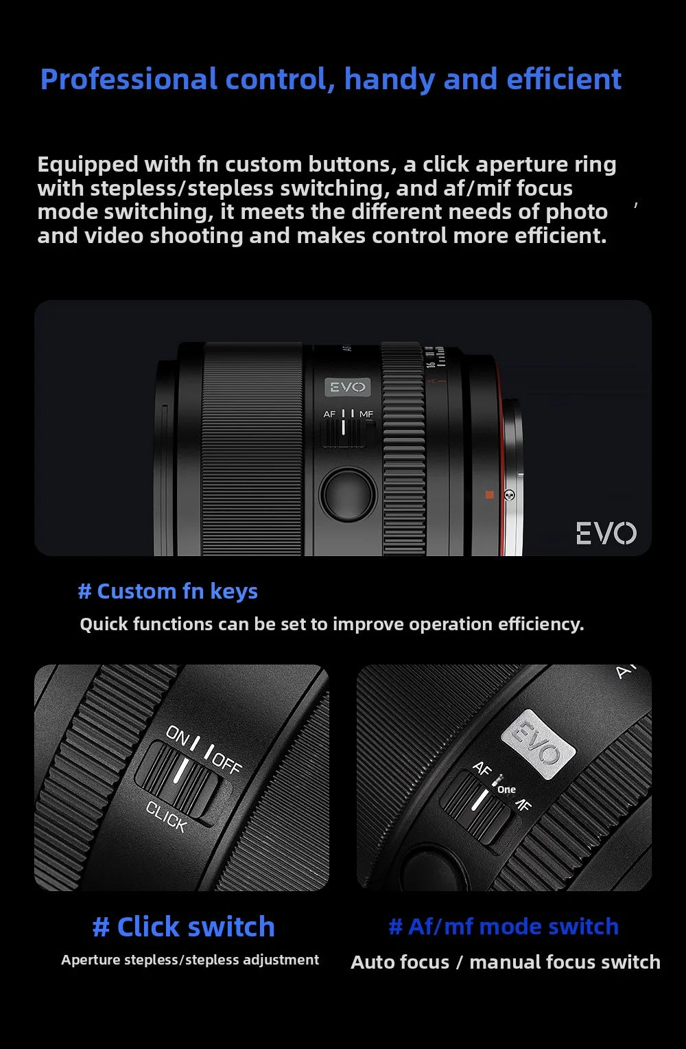85mm F2 Auto Focus Prime Lens Sony FE Mount