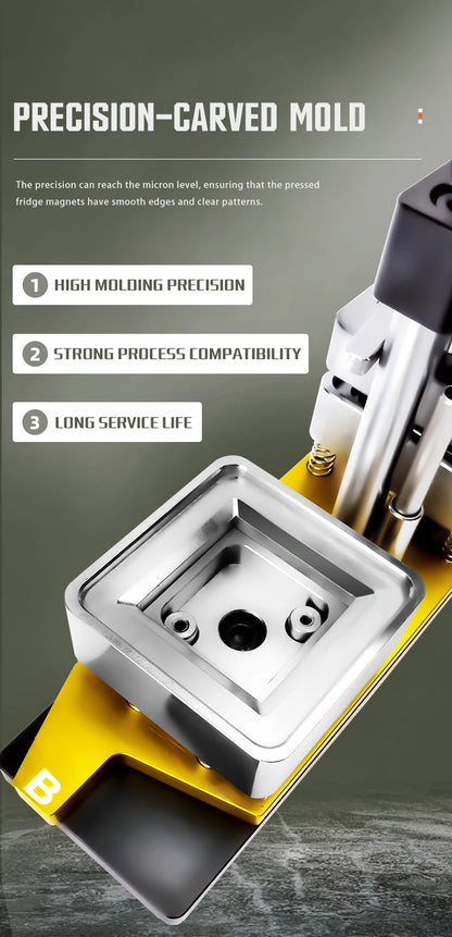 50mm DIY Fridge Magnet Making Kit with Paper Cutter