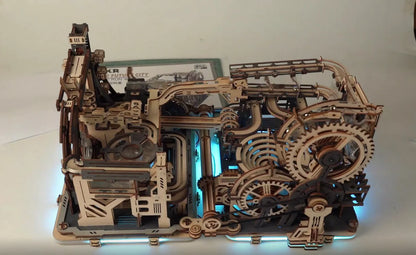Electric Marble Run 3D Puzzle Toy with Lights