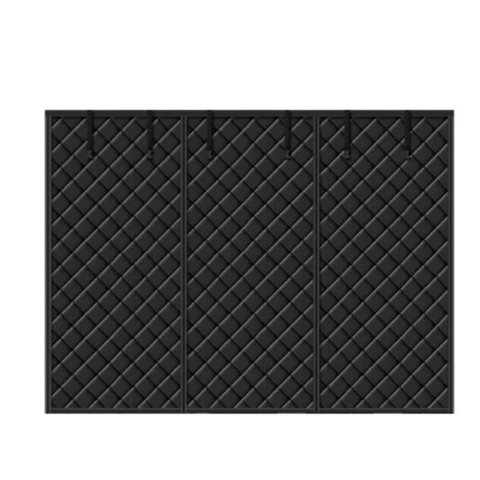 8x7FT Magnetic Garage Door Insulated Curtain Black