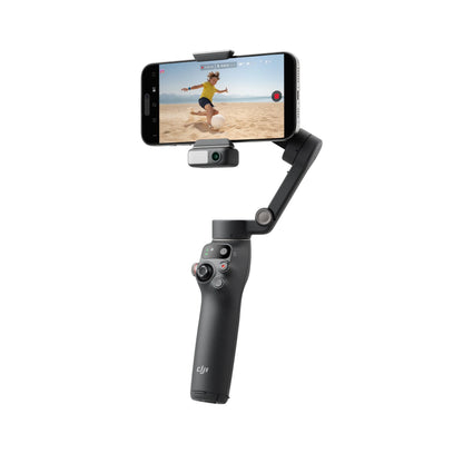 3-Axis Smartphone Gimbal with Extension Rod and Tripod