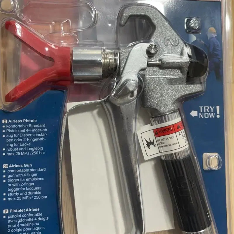 Portable 1.7L Airless Paint Sprayer with 2 Batteries