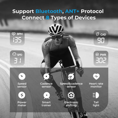 CS600 Bike Odometer GPS Tracker for Road and Mountain Bikes