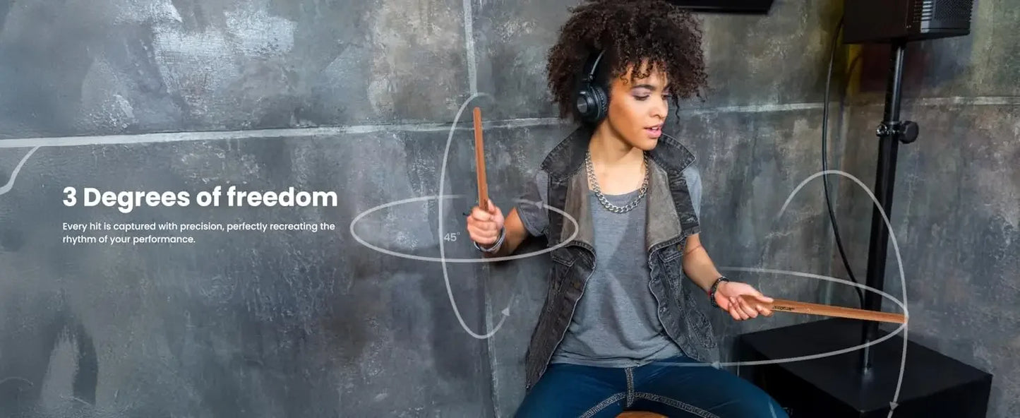 Pocket Drum 2 MAX Portable Bluetooth Air Drum Set