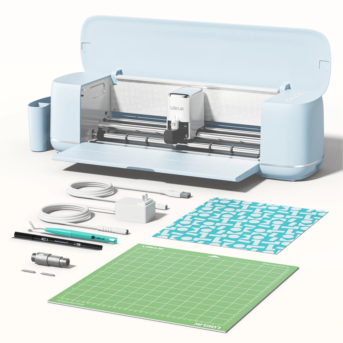 Smart DIY Cutting Machine for Crafts Apple White