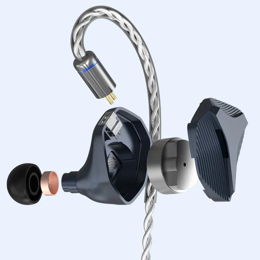 Planar Magnetic MP145 Blue In-Ear Audio Earbuds