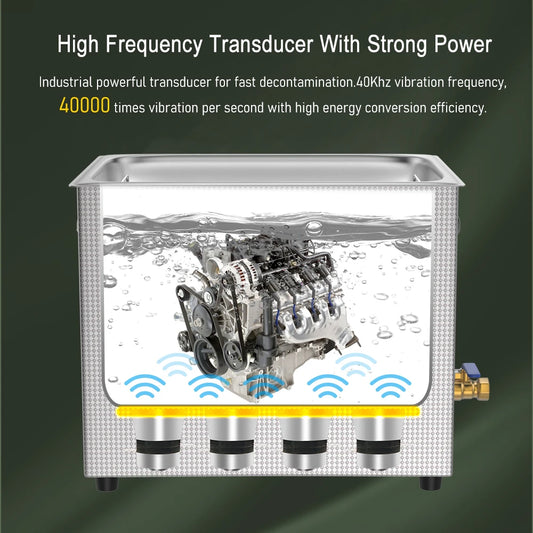 6L Compact Ultrasonic Cleaning Machine 180W
