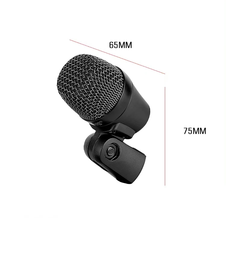 Dynamic Drum Mic Kit 7 Piece for Bass and Snare