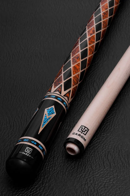 Professional Carom Billiard Cue 142cm 12.2mm Tip